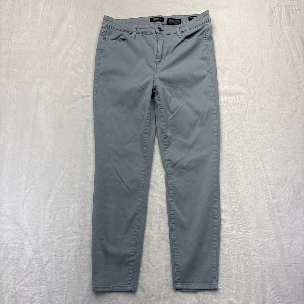 Buffalo David Bitton Havana High Rise Ankle Skinny Pants Women 8/29 Blue